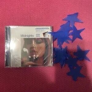 Midnights CD with Blue Stars